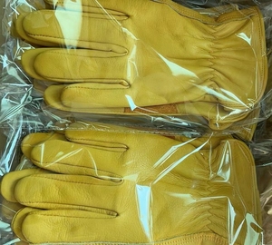 新款高品质皮革重型工作拖拉机驾驶员实用机械安全手手套耐油工作手套 - Product Image 6