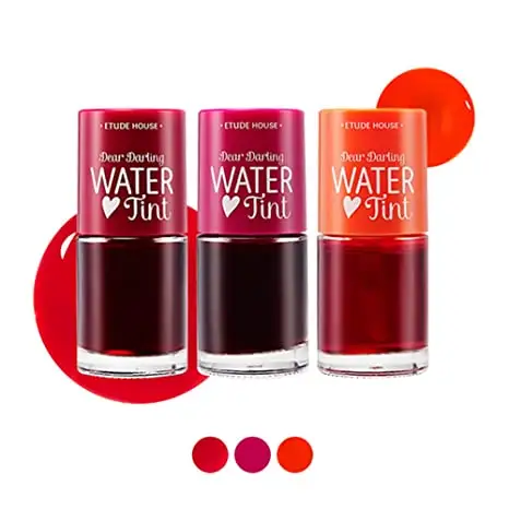 Etude 하우스 도매 밝은 생생한 컬러 립 색조 보습 친애하는 달링 물 색조 3 색 세트 9.5g