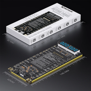 Placa de activación de batería MECHANIC F918 para iPhone 5G-15 Pro Max para Android, probador de carga rápida de batería de activación de un clic