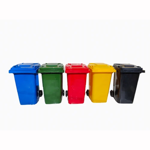 Dış mekan kullanımı için ayakla çalışan çöp kutusu dayanıklı plastik çöp konteynerleri özelleştirilmiş boyutlar ve depolama - Product Image 4