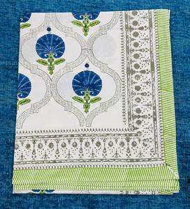 100% Cotton Bed <strong>Sheet</strong> With 2 Pillow Set Floral Indian Hand Block Printed Bed <strong>Sheets</strong> Flat <strong>Sheet</strong> Indian Handmade - Product Image 3