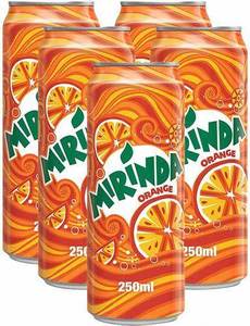 Mirindaオレンジ味ソフトドリンク缶330ml & Miranda/ Mirindaオレンジソフトドリンク-330ml - Product Image 5