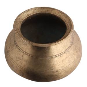 Dayanıklı kalite antik Vintage tasarım bacaklar ile pişirme Handi Pot Metal yüksek satış tencere seti ile iki grip bölümü - Product Image 6