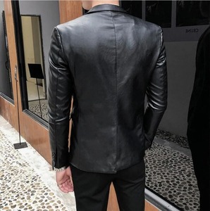 Factory Wholesale New Arrival Letterman <strong>Jacket</strong> Custom Logo 3D Embossed Leather <strong>Jackets</strong> Zipper up Men's Varsity <strong>Jacket</strong> - Product Image 2