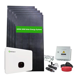 20kw 10kw 5kw על רשת מערכת סולרית היברידית שלמה פאנל סולארי מערכת הרכבה חשמל - Product Image 4