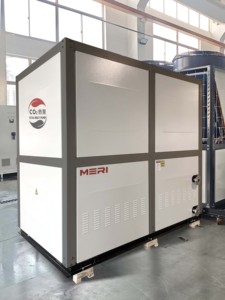 Meri kim loại CO2 (r744) chia nguồn không khí bơm nhiệt đơn vị sưởi ấm-sinh thái thân thiện tự động cực kỳ yên tĩnh 380V - Product Image 6