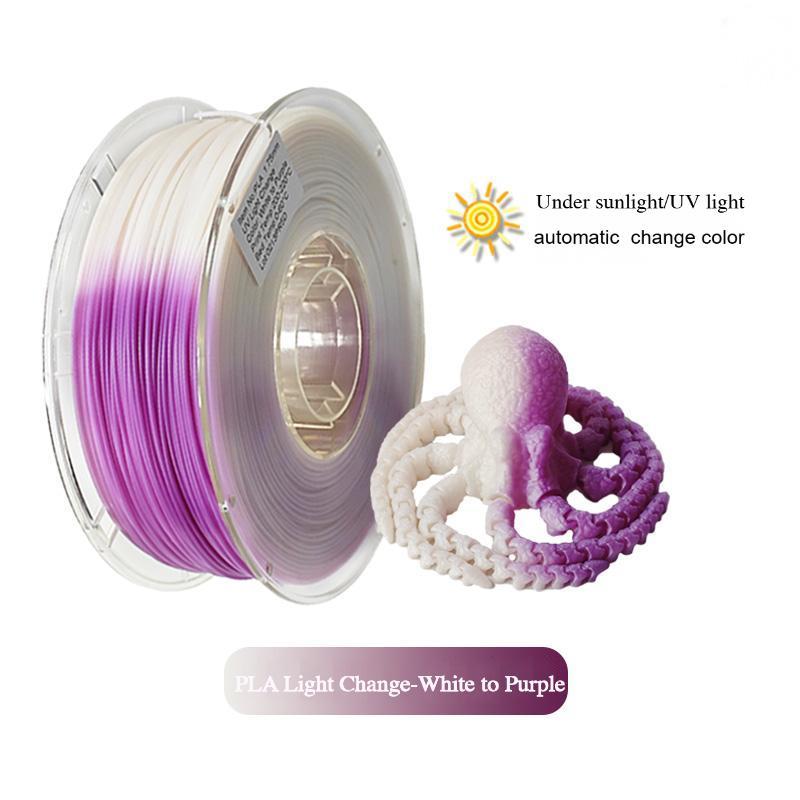 Light change-white to purple