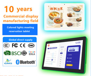 8 10.1 13.3 15.6 inç LED ışıkları toplantı odası tablet düz panel ekran işık dokunmatik ekran ile POE rezervasyon dokunmatik - Product Image 5