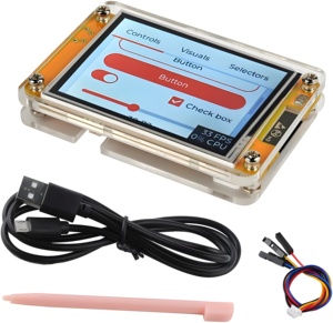 ESP32-2432S028R modulo Touchscreen da 2.8 pollici con Driver ILI9341 e custodia in acrilico per progetti Arduino IoT - Product Image 5