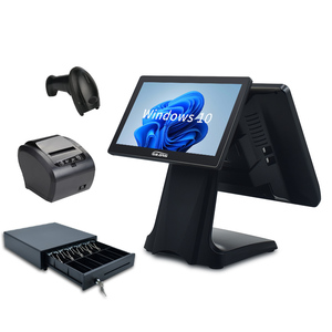 Водонепроницаемая ультра тонкая система с несколькими интерфейсами Windows 10 POS