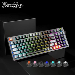 Teclado mecânico <span class=keywords><strong>macro</strong></span> pc interruptores rgb interruptor tablet backlit para win ios jogos transparentes gamers chuva interruptores bowretro