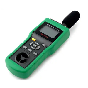MASTECH MS6300 dijital çok fonksiyonlu çevre test cihazı sıcaklık nem rüzgar hızı hava hacmi ses seviyesi ve anemometre - Product Image 5