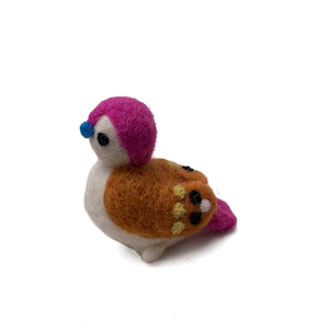 Hot Bán Nz Len Np Nepal Artisan Nỉ Tay Giáng Sinh Bóng Cây Đồ Trang Trí Thân Thiện Với Môi Hoàn toàn Len Cảm Nỉ Mô Hình Thấp Moq - Product Image 1