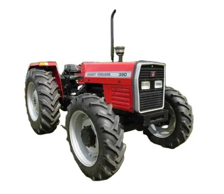 Tracteur agricole d'occasion 4x4 Massey Ferguson 380 à vendre Tracteur multifonctionnel Moteur Perkins 1290