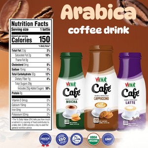 アラビカバニラコーヒードリンクベトナムVINUT | 9.5 floz (24パック) 、外出先で飲む準備ができて、卸売サプライヤー、無料サンプル