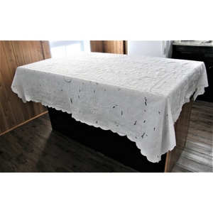 ผ้าปูโต๊ะสีขาวแบบเรียบผ้าปูโต๊ะโพลีเอสเตอร์ - Product Image 4
