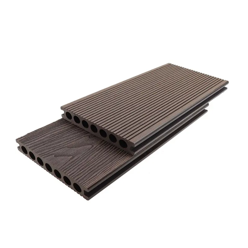Coextrusion Panel Wooden Siding Board Building Material WPC Exterior Outdoor Decorative Wall Cladding Panel