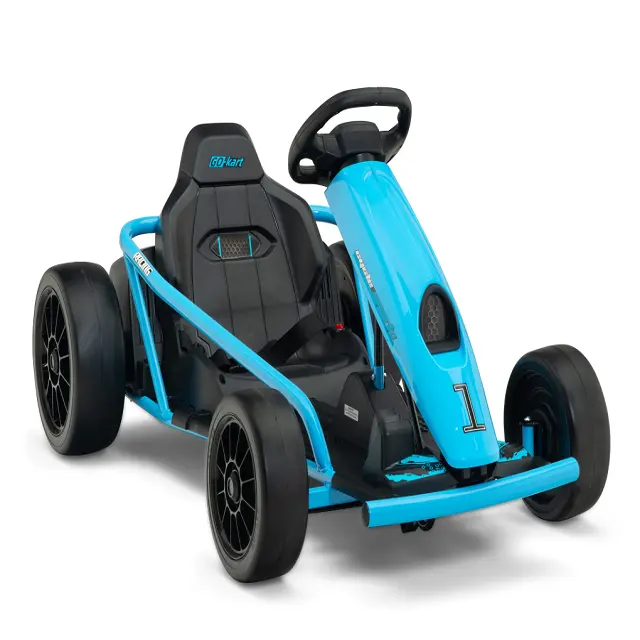 Elektro-Rennsport-Go-Kart-Autos 390 W doppelantrieb hochleistungs Pedal-Go-Karts für Kinder Erwachsene 12 V 7 AH-Batterie