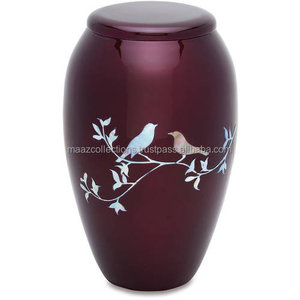 High Quality American Style Metal Cremation Urn Medium Size Keepsake for <strong>Human</strong> Ashes Wholesale <strong>Feral</strong> Supplies - Product Image 1