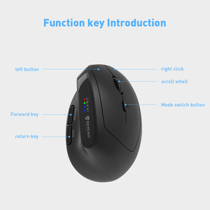 2,4G + Juego de teclado y mouse inalámbricos Bluetooth Teclado ergonómico Teclado retroiluminado Peine para computadora portátil - Product Image 5