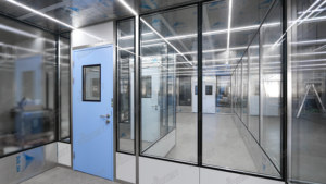 Lớp 100 GMP tiêu chuẩn chìa khóa trao tay tùy chỉnh phòng sạch nhôm hồ sơ dược công nghệ sinh học Modular phòng sạch cài đặt Châu Âu - Product Image 4