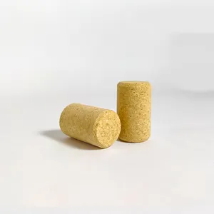 Micro cork stopper for wine with personalization options all sizes 38x23.7mm