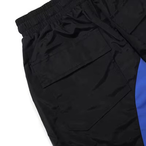 Homens Premium Nylon Fitness Shorts 3M reflexivo Drawstring logotipo personalizado padrão sólido verão tecido tecido design elegante