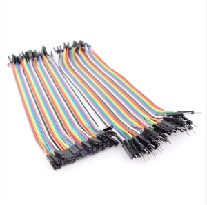Custom OEM Cable High Quality Multicolor Dupont Wire Breadboard Jumper Ribbon Cable Kit Compatible with <strong>Arduino</strong> <strong>Projects</strong>