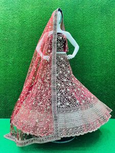 Hint geleneksel Lahenga Choli güzel renk ve baskı ile ağır tereyağı ipek <span class=keywords><strong>Lehnga</strong></span> Choli kadın elbise hint tarzı kadınlar