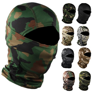 Kış Polar muflon kar maskesi şapka erkekler kayak kamp avcılık taktik şapka Polar yüz termal kasketleri kafatası kap - Product Image 2
