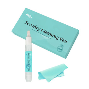 Tùy chỉnh màu sắc đồ trang sức sạch bút với bọt giải pháp 6ml cho On-The-Go làm sạch của bạc, đá quý và dây chuyền - Product Image 3