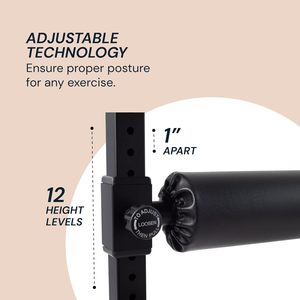 Power Squat Pro: 究極の筋力トレーニングのための調整可能なシングルレッグスプリットスクワットスタンド - Product Image 3