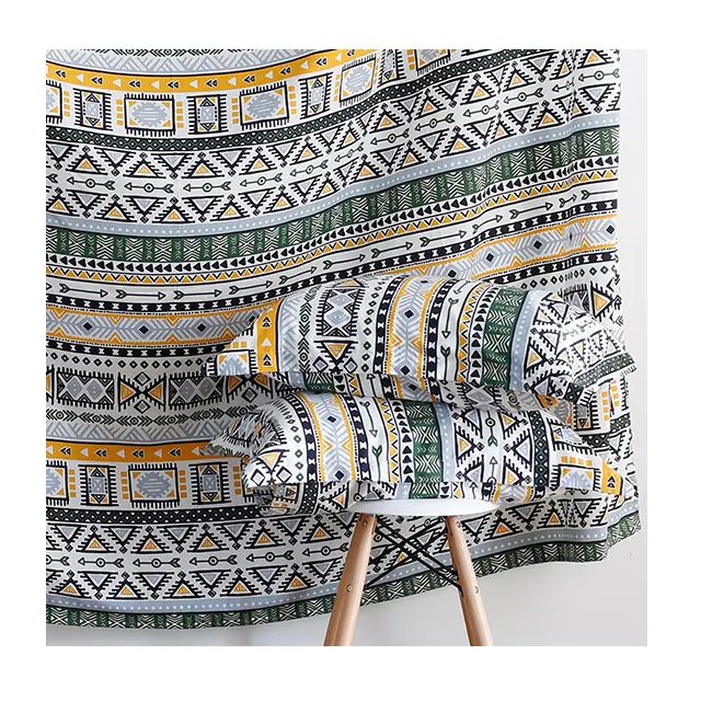 Atacado preço elegante olhando design personalizado conjunto de lençóis disponíveis em preço de mercado razoável para venda