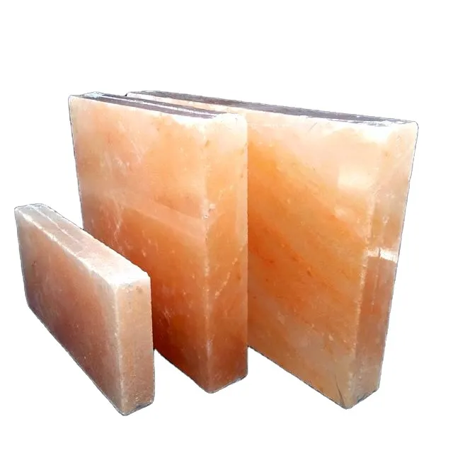Ladrillos de sal, venta al por mayor, bloques de sal de cristal Rosa 100% para pared, proveedor de azulejos de sal del Himalaya a granel de alta calidad en Pakistán OEM