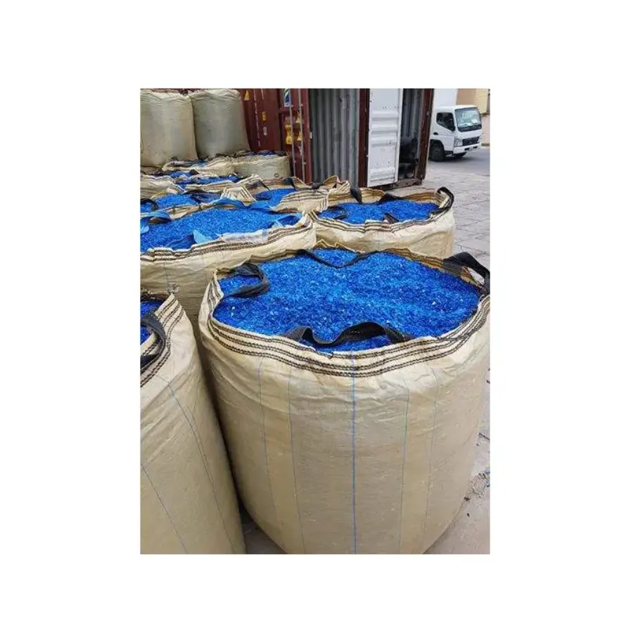 Cheap HDPE blue drum baled scrap / READY TO EXPORT HDPE PLASTIC SCRAP BLUE DRUM IN BALED