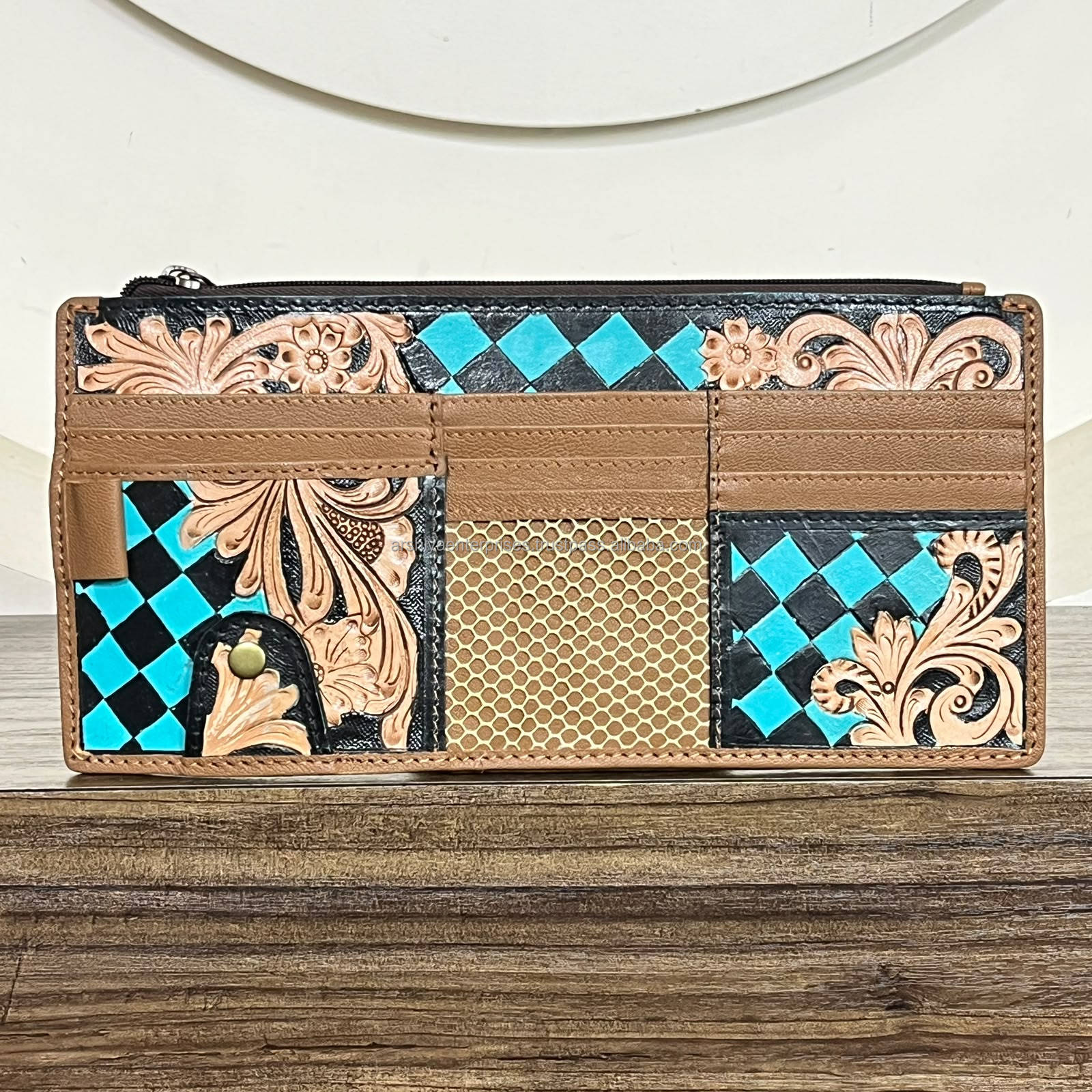 Turquoise & Black