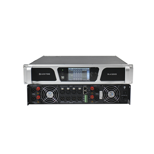 4-Channel 4x1500W Dante <strong>DSP</strong> Power Amplifier with 4.3-Inch IPS Capacitive Touch Screen Audio System Compatible with Dante <strong>Network</strong> - Product Image 1