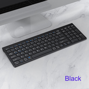 Teclado y ratón inalámbricos para ordenador portátil, Combo de ratón y teclado recargado, 2,4G, venta al por mayor de fábrica, para iPad