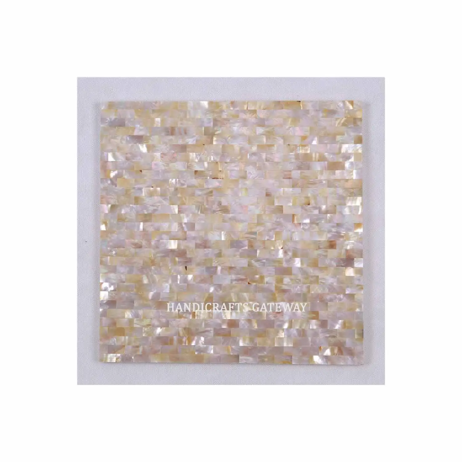 Estilo ocidental original e lindo com leve Handmade Natural Mãe de Pearl diferentes tipos de design para Square Shape Tile