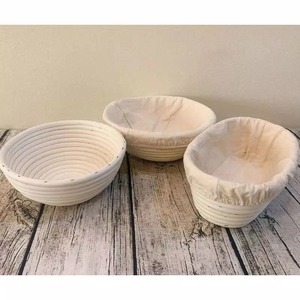 Keten kumaş tek kullanımlık pişirme seti ile Banneton sepeti için Oval yuvarlak <span class=keywords><strong>Kitch</strong></span> içinde Sourdough prova ve kek pişirme için gerekli