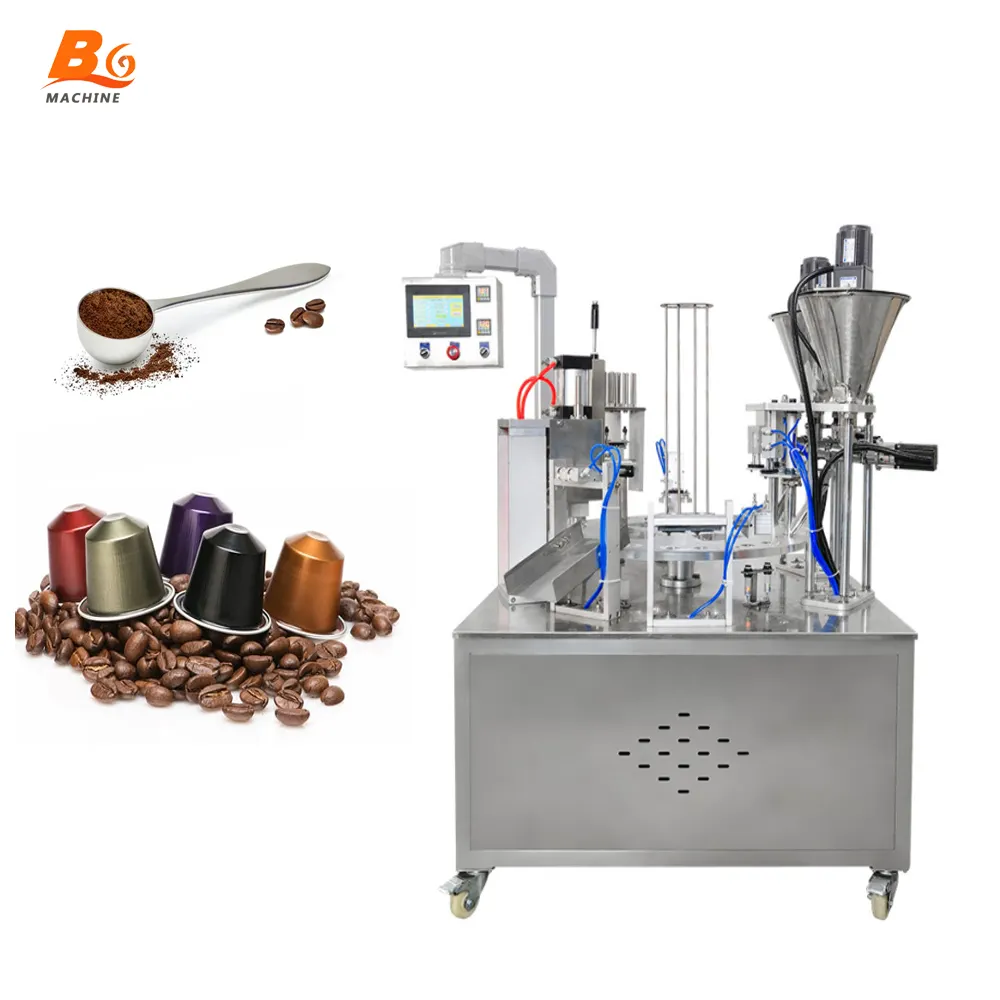 Cà phê tự động Điền và niêm phong máy Nespresso rỗng cà phê viên nang làm cà phê viên nang máy đóng gói