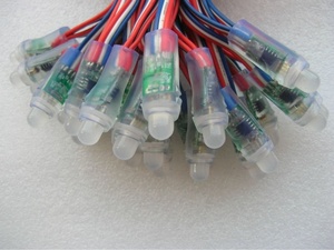 フルカラー防水IP68デジタルDC5VLEDピクセルストリングw2811ライト12mmRGBピクセルLEDライトコントローラー - Product Image 5