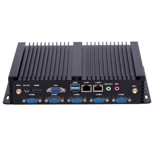 Industrial <strong>Embedded</strong> Desktop <strong>Computer</strong> Core I5 Intel Mini PC VGA Display 4G RAM Linux OS RS232 Interface Aluminium Material Stock! - Product Image 1