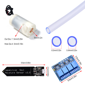 Automatic Irrigation System Self Watering DIY Kit Garden Greenhouse Flower <strong>Water</strong> Pump Soil Moisture <strong>Sensor</strong> <strong>for</strong> <strong>Arduino</strong> Nano - Product Image 4