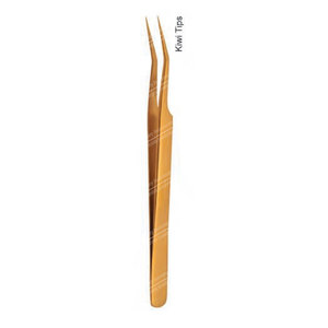 Ağır paslanmaz çelik kirpik uzatma cımbız çok renkli kivi İpuçları ile plazma kaplama saç uzatma araçları - Product Image 4