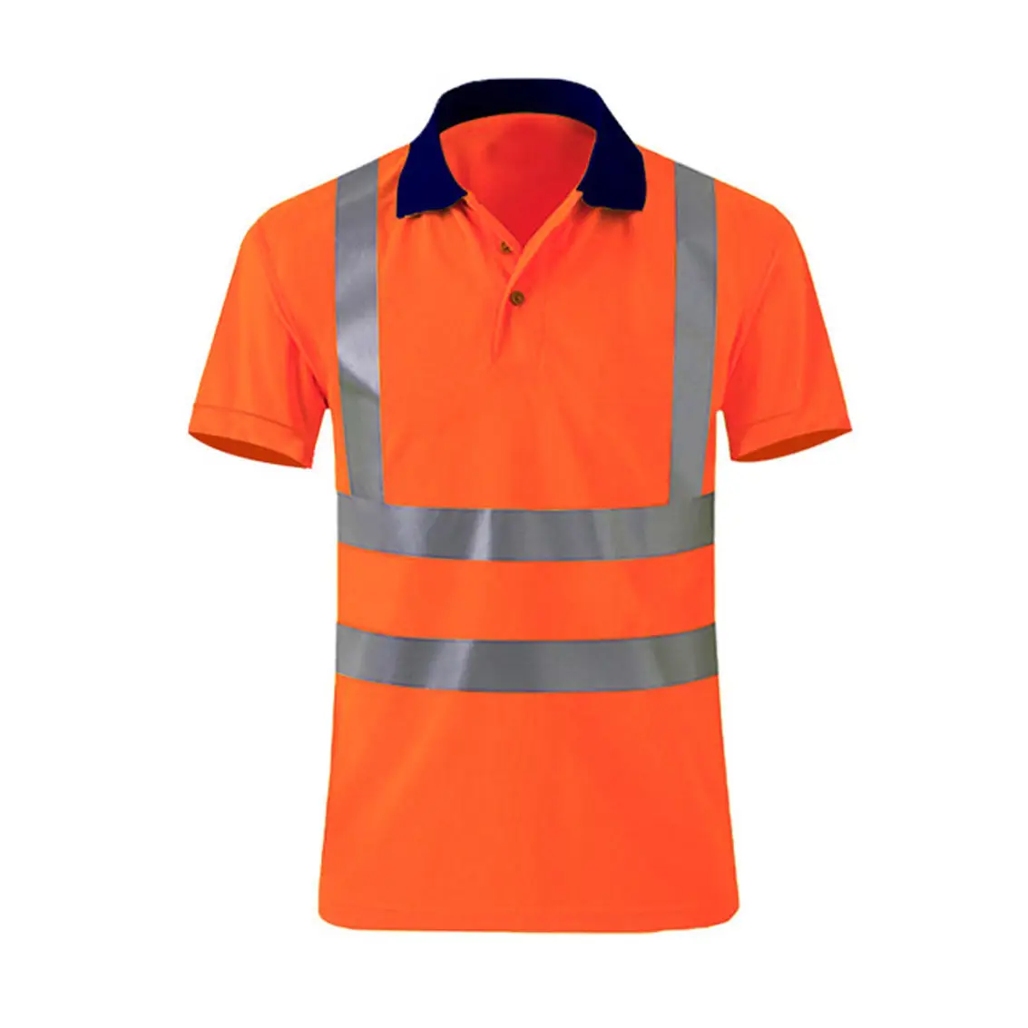Hi Vis Reflective Safety Weste Sicherheit Workwear Polo Shirt Benutzer definierte Großhandel Werbung Shirt Männer Quick Dry Polo T Shirt Großhandel