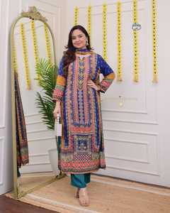 インドとパキスタンのShalwarKameez伝統的な服のサイズsxから10XL - Product Image 1
