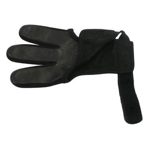 Best-seller couro genuíno Archery esporte tiro luva com gancho e <span class=keywords><strong>Loop</strong></span> encerramento, estilo moderno, ODM & OEM serviço disponível