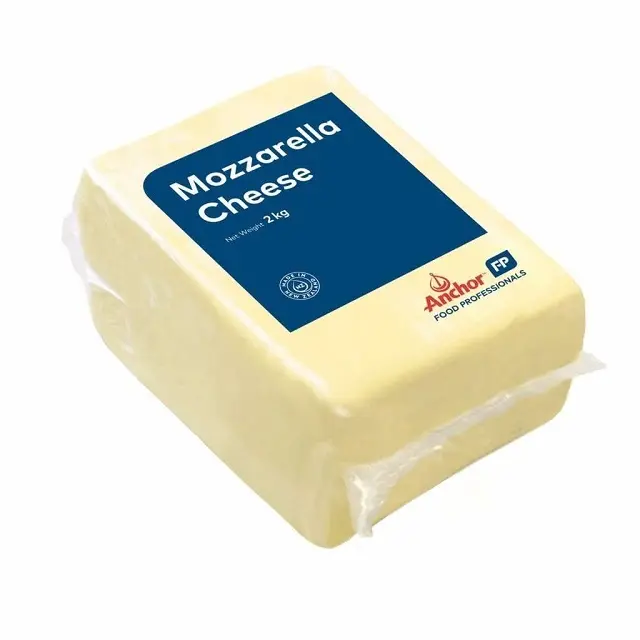 Precio de fábrica Queso mozzarella queso cuajado en rodajas El mejor queso mozzarella de búfalo de comestibles Comida gourmet