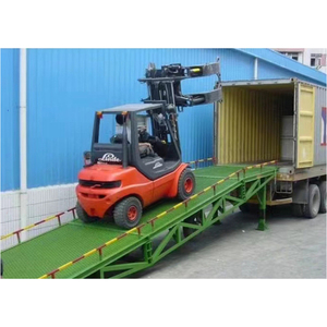 <strong>Dock</strong> Leveler Hydraulic Stationary <strong>Loading</strong> Ramp Bridge <strong>Fixed</strong> Boarding <strong>Loading</strong> Ramp 10 Tons - Product Image 6